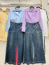 Wide Leg Denim Pant